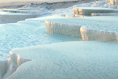 Soak in Pamukkale’s ancient hot springs